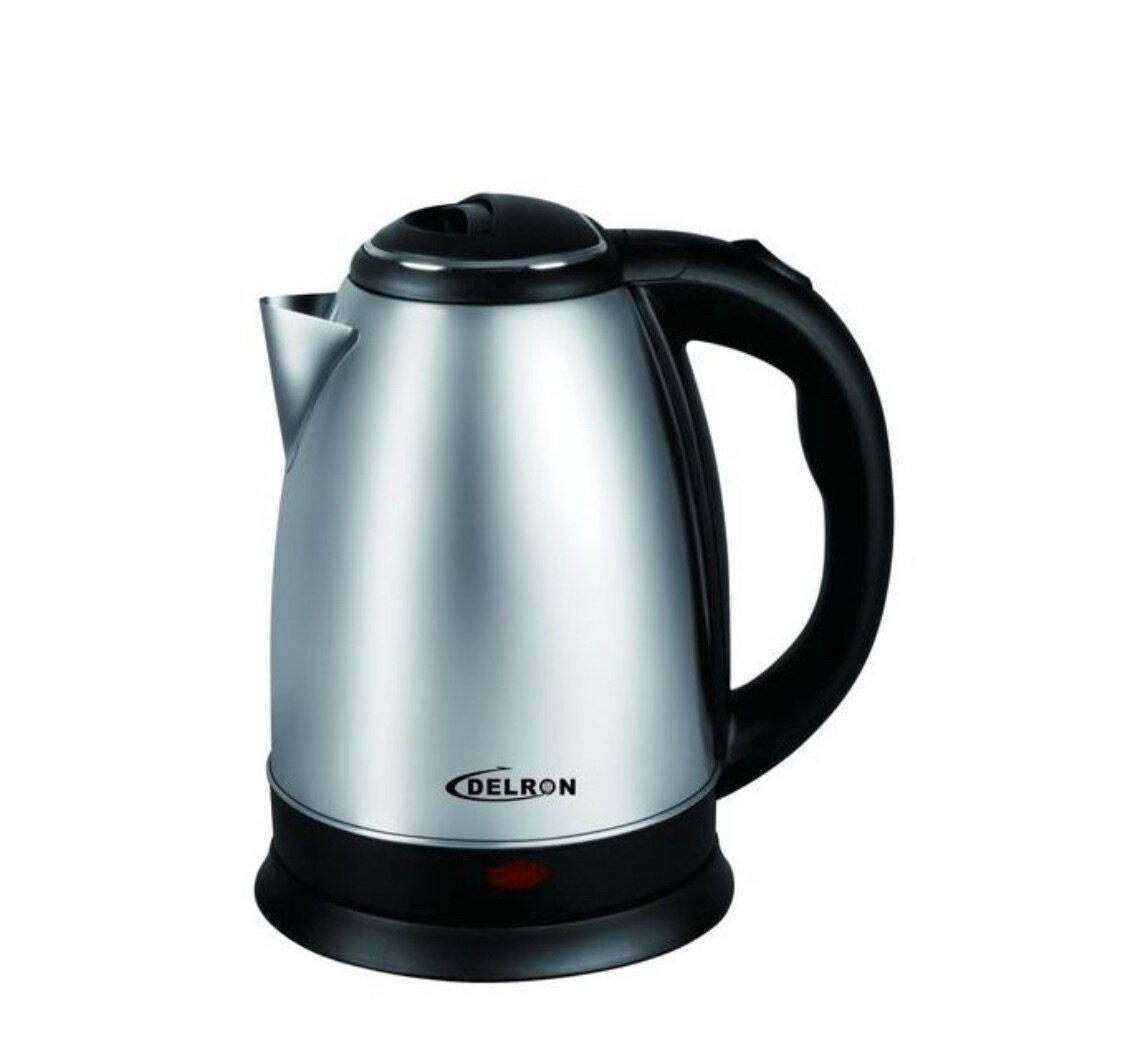 1.8L - DK-001 Electric Kettle - Black/Silver
