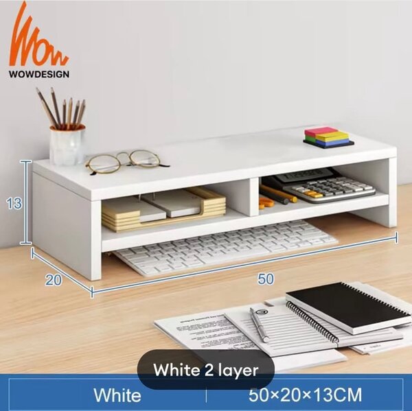 2 LAYERS MONITOR STAND