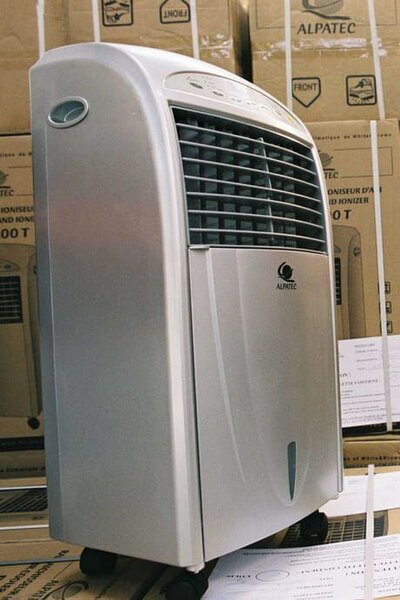 Climatiseur mobile Alpatec - Blanc