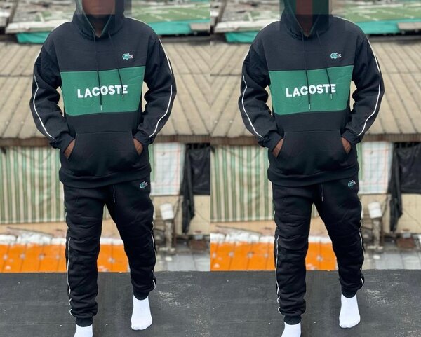 Ensemble sport Lacoste noir