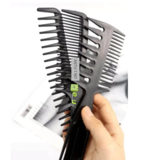 10Pcs/Set Women Men Professional Hairdressing Combs Curly Multifunctional Hair Design Styling Tool Set Combs Anti-Static Salon Barber Hair Combs Set, Black Comb Brush Supplies Hair Washing Brush Heat Resistance Fine Tooth Tail Comb