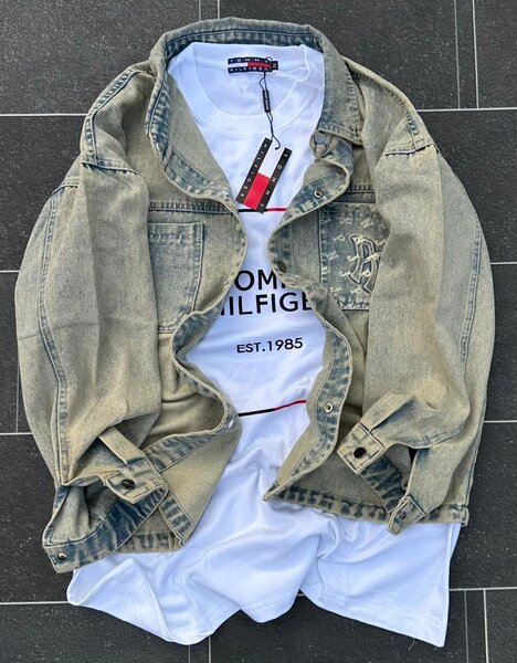 Veste en jean tendance