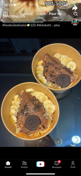 Bol dessert gourmand