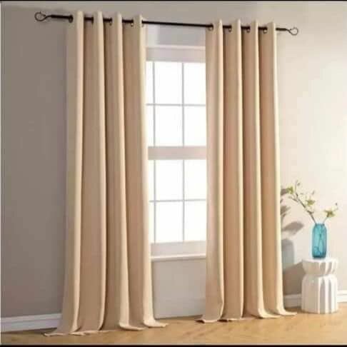 Rideaux occultants beiges