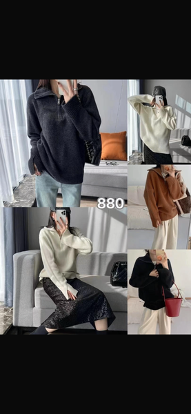 Трендовые утепленные кофты  с воротником на полу замке