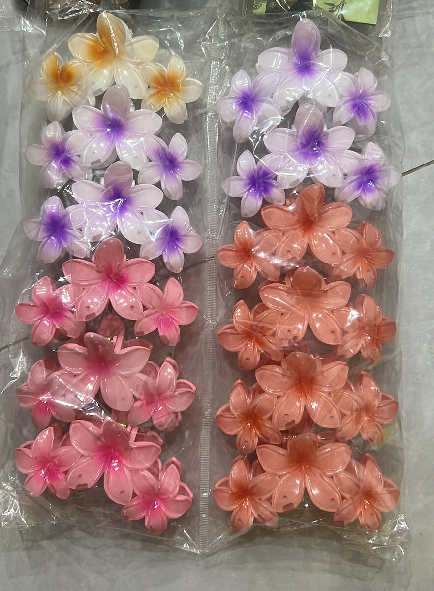 Pinces à cheveux en fleur