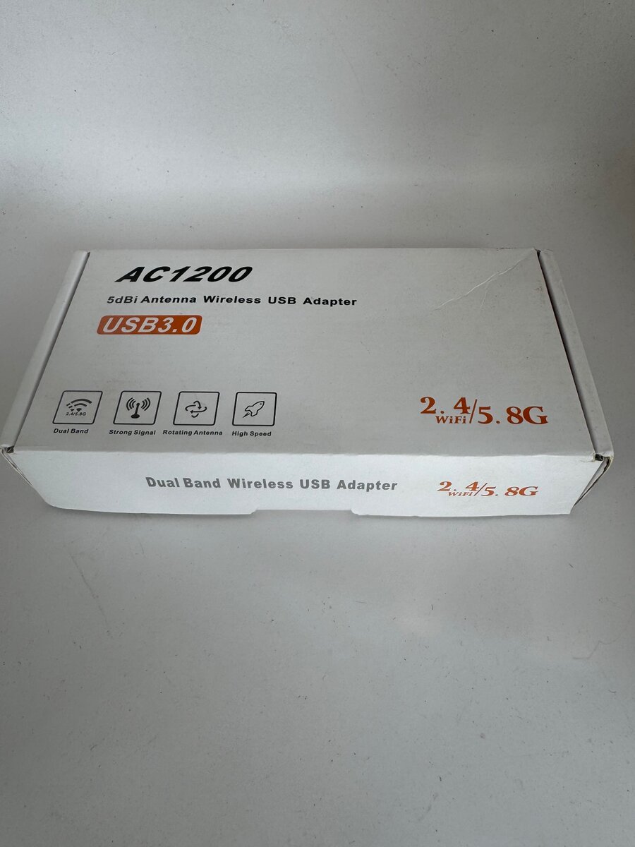 AC1200 High Power USB AC Wireless WiFi Adapter Dongle 5dBi