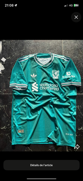 Maillot de Football Liverpool