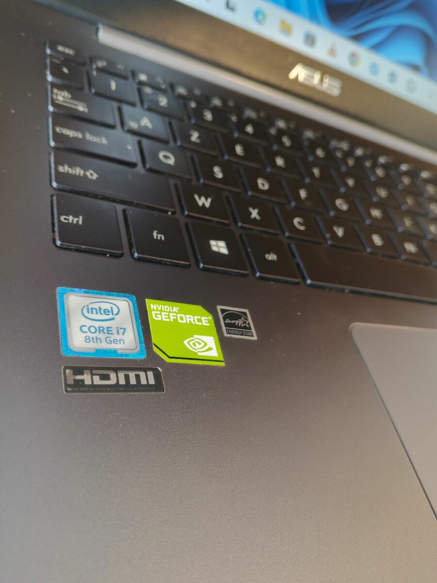 ASUS Laptop i7 8ème Gén