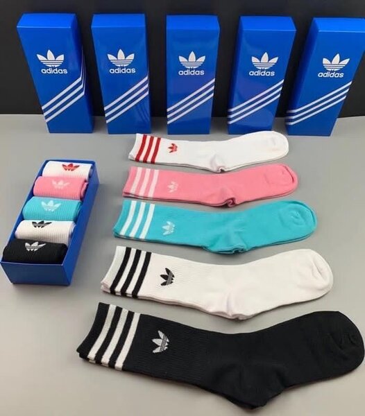 Chaussettes colorées Adidas
