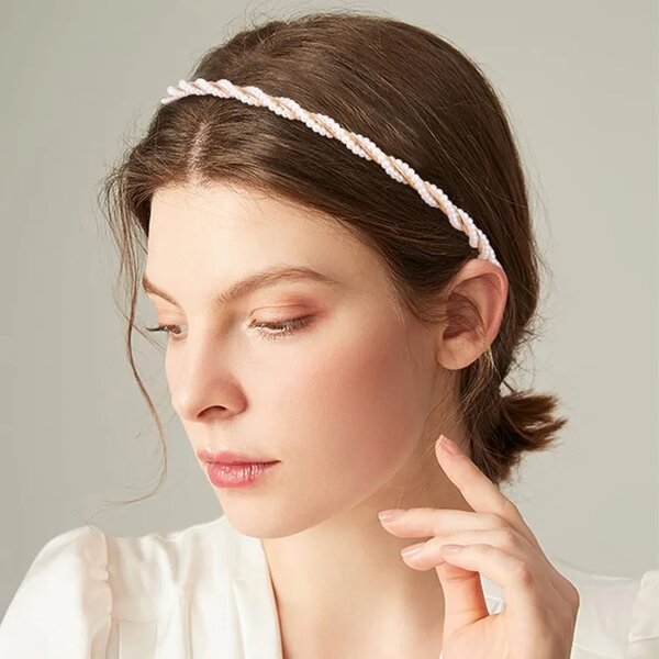 Serre-tête Perles Élégant Femme