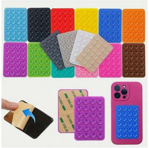 Ventouse silicone collant