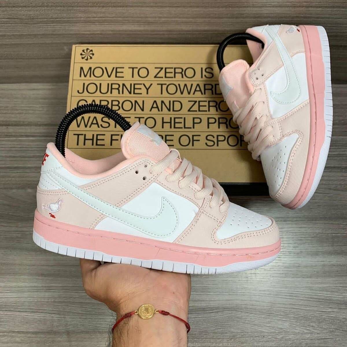 Baskets Roses Femme Mode