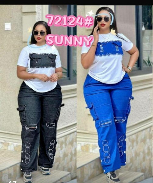 Ensemble décontracté cargo