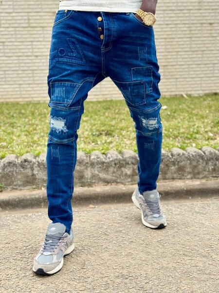 Jeans déchirés pour homme