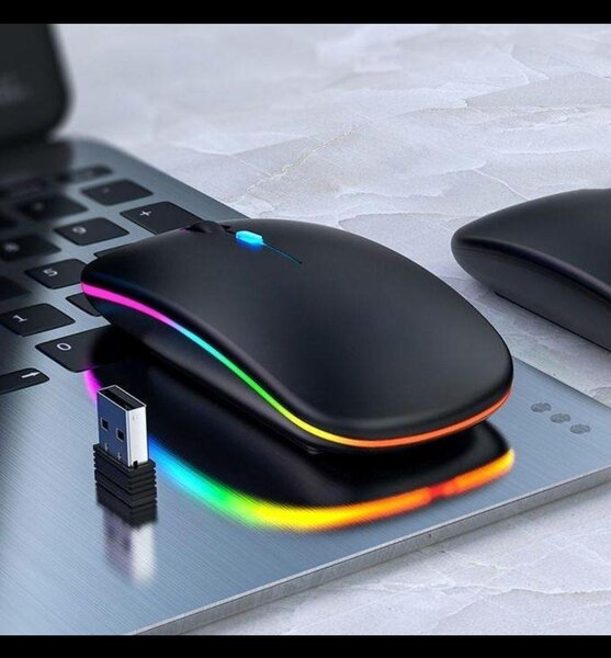 Souris sans fil RGB USB