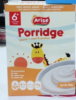 Arise foods porridge available ⚡maize + soya & peanut