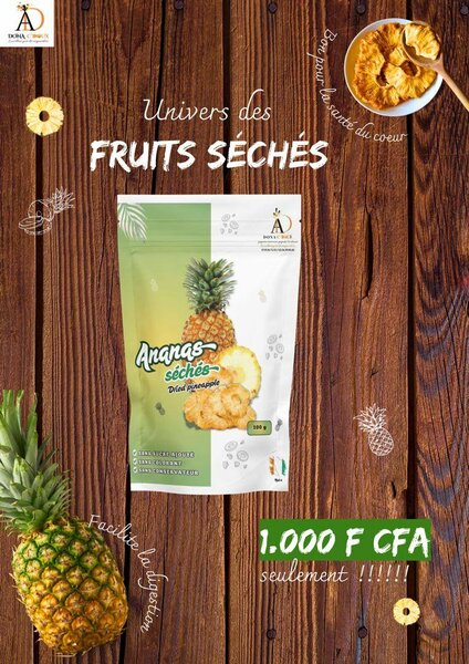 Ananas Séchés Délicieux