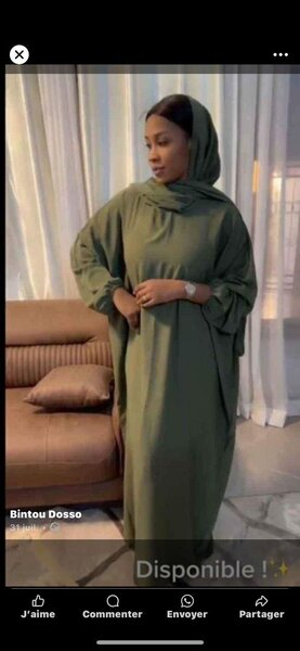 Boubou de prière simple