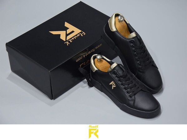 Sneakers en cuir élégantes