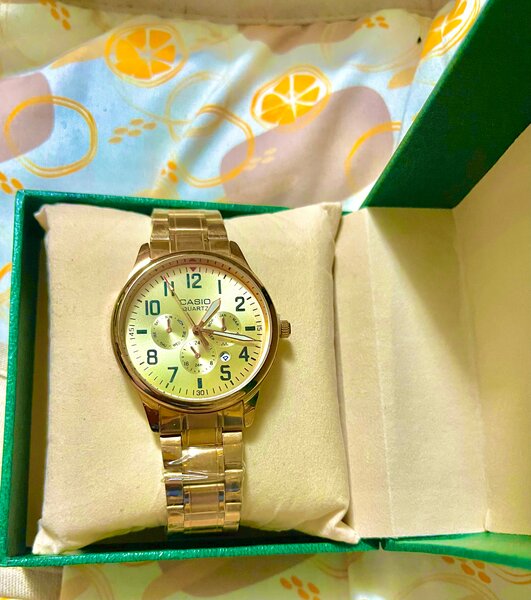 Montre en acier inoxydable élégante