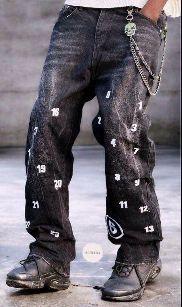 Jeans décontractés homme tendance