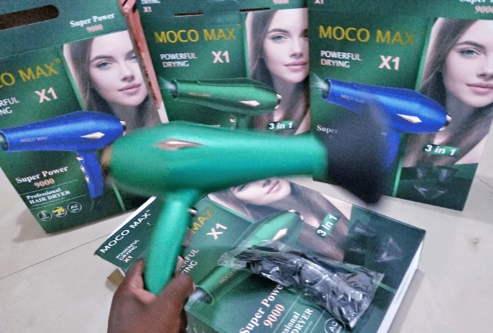 MocoMax industrial hair blower