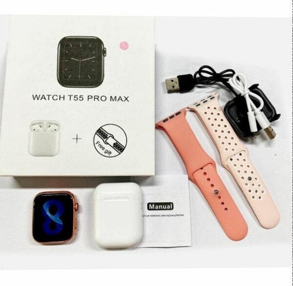 Smartwatch T55 Pro Max Rose