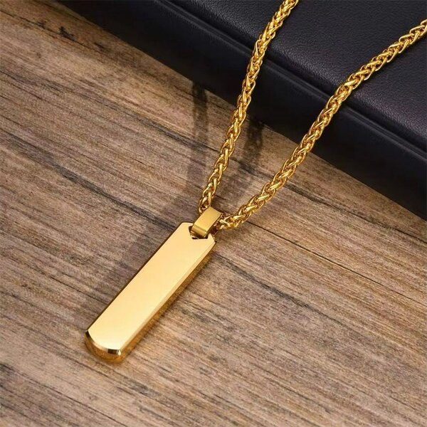 Colier inoxydable pour homme