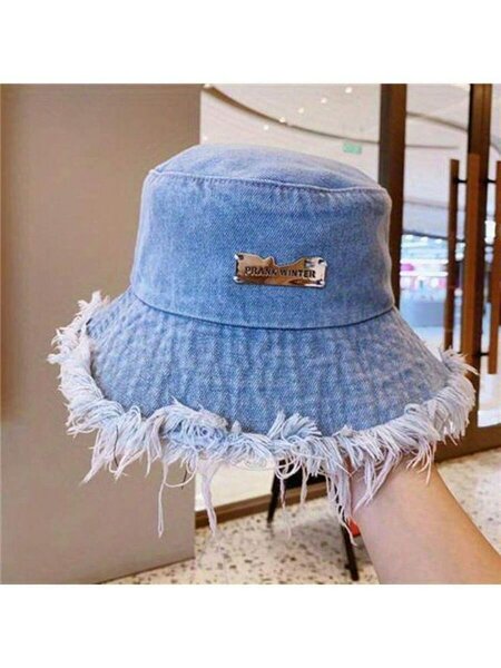 Chapeau Bob en Jean Décontracté