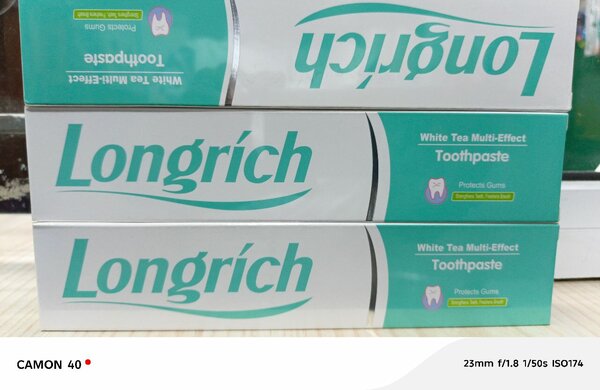 Dentifrice Longrich Thé Blanc