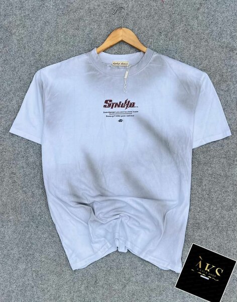 T-shirt décontracté gris