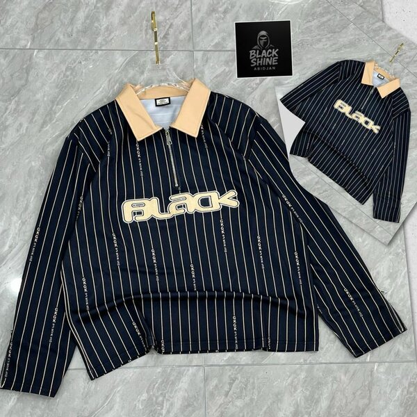 Sweat-shirt zippé noir