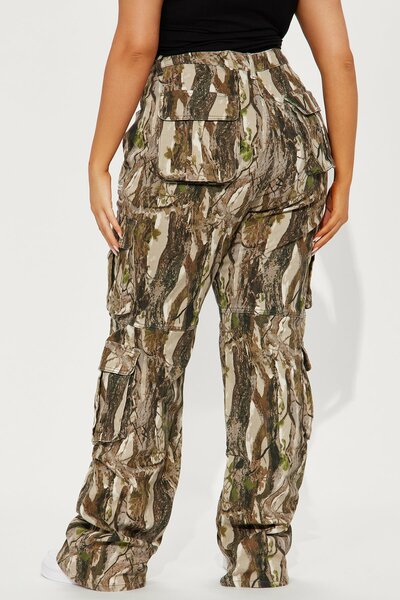 Pantalon cargo camouflage