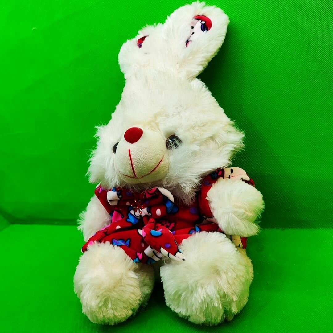 Заяц игрушка мягкая