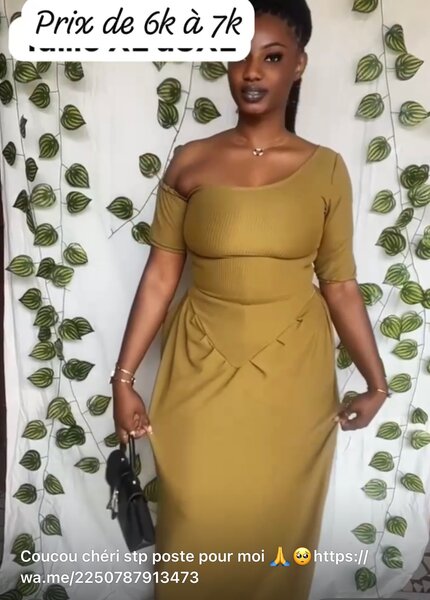 Robe Élégante Femme