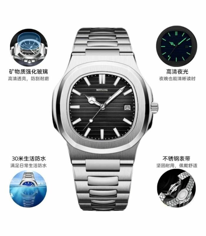 Luxury Waterproof Quartz Watch