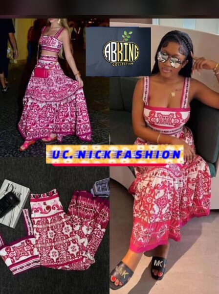 2 piece designer wear