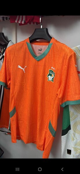 Maillot de Football Orange