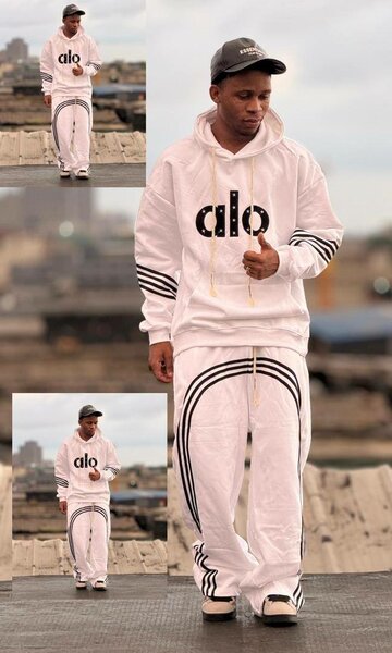 Sweat à capuche Alo homme