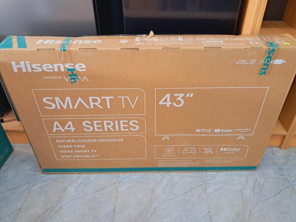 New Hisense 43 smart digital Satellite