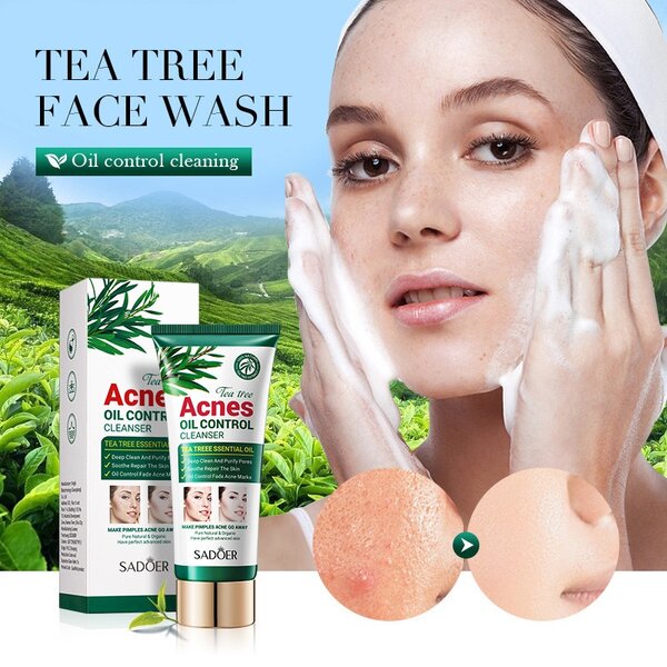 Tea tree Acnes oil control cleanser
