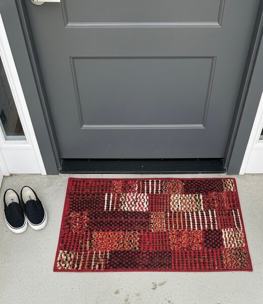 Tapis d'entrée moderne antidérapant