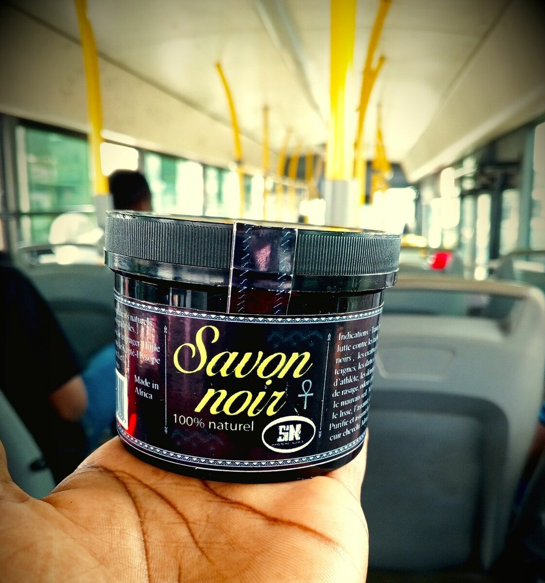Savon Noir Naturel Exfoliant
