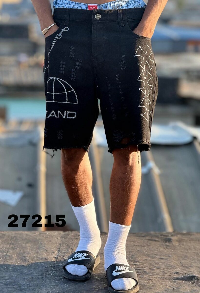 Shorts en jean pour hommes