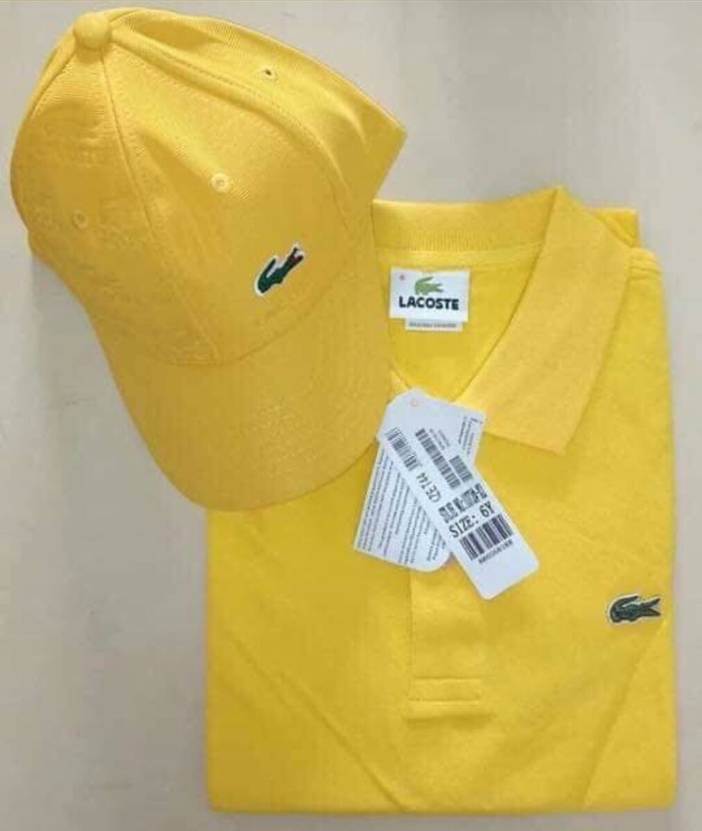 Ensemble polo Lacoste + la casquette