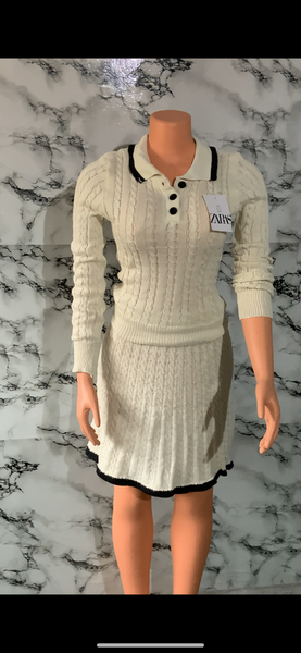 Ensemble élégant en tricot