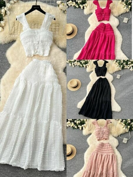 Robe estivale deux pièces femme