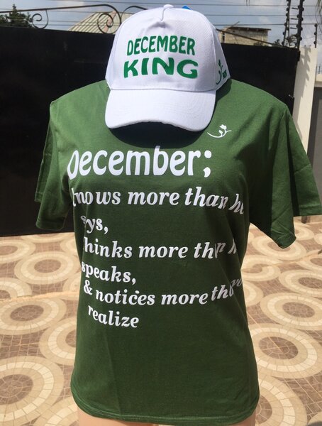 Scripted Birthday Tee and Cap