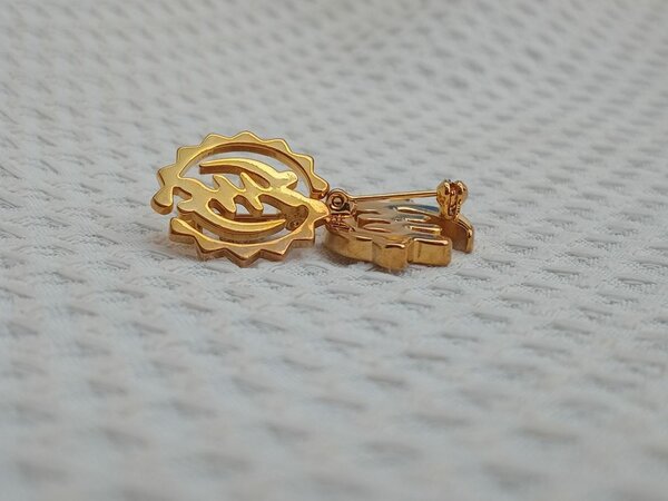 Adinkra Symbol Lapel pin